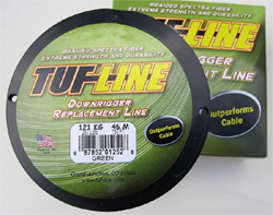 tuf line downrigger replacement line