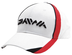 daiwa caps hvit rød