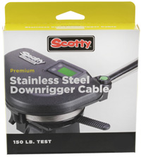 scotty 1000 stainless steel downr cable